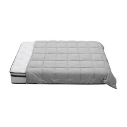 Living And Home Super King Down Alternative Quilted Duvet Insert With Corner Tabs Cozy Warm And Soft Grey 260 X 220Cm Without Duvet Cover - thumbnail 4