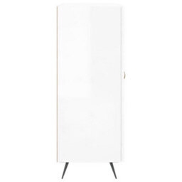 Berkfield Classic Sideboard High Gloss White 69.5X34X90 Cm Engineered Wood - thumbnail 7