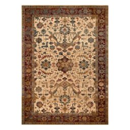 RugsX Wool Carpet Polonia Verano Ornament, Frame Light Ruby 200X300 Cm - thumbnail 2