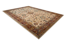 RugsX Wool Carpet Polonia Verano Ornament, Frame Light Ruby 200X300 Cm - thumbnail 3