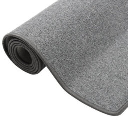 Berkfield Classic Carpet Runner Dark Grey 80X400 Cm - thumbnail 1