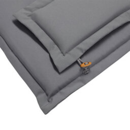 Beliani Set Of 8 Back/seat Cushions Maui 40 X 54 Cm Grey - thumbnail 6