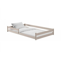 Arte Zofia Cashmere 120 X 200Cm European Small Double Low Bed - Foam/bonnell Mattress Included - thumbnail 5