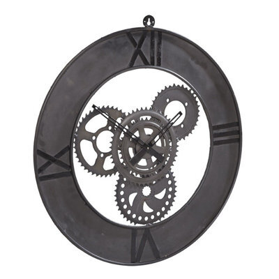 Buttercup Farm Factory Large Clock - Metal - L60 X W60 X H2 Cm - image 1