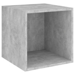 Berkfield 2 Piece Tv Cabinet Set Concrete Grey Engineered Wood - thumbnail 4