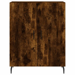 Berkfield Classic Sideboard Smoked Oak 69.5X34X90 Cm Engineered Wood - thumbnail 5