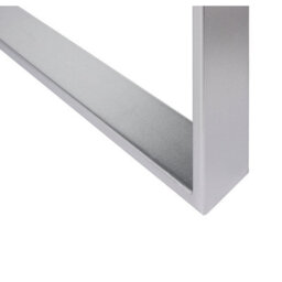Wyld And Coco Glam Silver Mirrored Coffee Table With Drawer 110 X 47 Cm - thumbnail 9