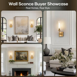 Amorly Set Of 2 Wall Sconce, Wireless Wall Sconces With Remote Control,rechargeable Dimmable Wall Lights For Bedroom Living Room Entryway - thumbnail 4