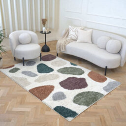 The Rugs Moodi Shaggy Multicolour Mingle Rug  Runner Abstract Thick High Pile For Living Rooms, Bedrooms, Hallways, Kitchens - thumbnail 8