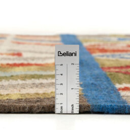 Beliani Rug Kaghsi Multicolour 140 X 200 Cm Wool Kilim - thumbnail 7
