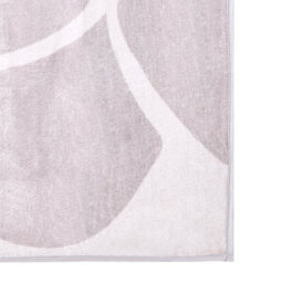 Wyld And Coco Beige Floral Area Rug 140 X 200 Cm - Low Pile Polyester With Anti-Slip Backing - thumbnail 4