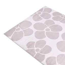 Wyld And Coco Beige Floral Area Rug 140 X 200 Cm - Low Pile Polyester With Anti-Slip Backing - thumbnail 3