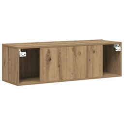 Berkfield Durable Wall Mounted Tv Cabinet Artisan Oak 100X30X30 Cm Engineered Wood - thumbnail 6