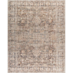 Livabliss Becki Owens Marlene-Vintage Brown Beige Traditional Vintage Boho Living Dining Bedroom Rug 117 X 170 Cm Easy Care, Non Shedding