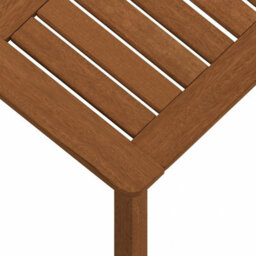 Walplus Furinno Tioman Hardwood Bermuda Square Table In Teak Oil, Natural - thumbnail 6