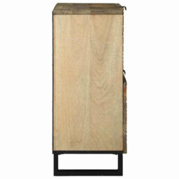 Walplus Sideboard Brown 80 X 33 X 75 Cm Solid Mango Wood - thumbnail 4
