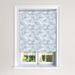 Lister Cartwright Kids Blackout Roller Blinds Clouds Windows Child Safety (Blue, 150 Cm Width X 140 Cm Drop)