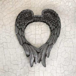 Minster Wing Design Mirror - L8 X W38 X H57 Cm - Antique Silver - thumbnail 4