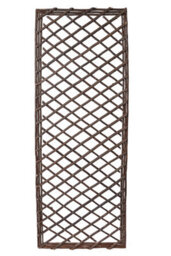 Ruddings Wood Natural Willow Garden Trellis Plant Supports Set Of 3 - thumbnail 2