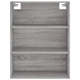 Berkfield Highboard Grey Sonoma 69.5X34X180 Cm Engineered Wood - thumbnail 6