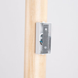 Luminosa Lighting Luminosa Lino Up & Down Wall Lamp Natural Wood, White 2X Gu10 - thumbnail 9