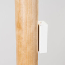 Luminosa Lighting Luminosa Lino Up & Down Wall Lamp Natural Wood, White 2X Gu10 - thumbnail 6