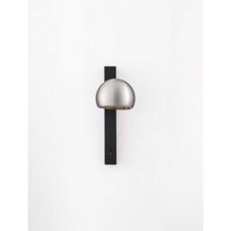 Luminosa Lighting Luminosa Lusa Reading Wall Light Foggy Nickel, Black Led 10W 644Lm 3000K Switch On/off - thumbnail 4