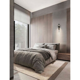 Luminosa Lighting Luminosa Lusa Reading Wall Light Foggy Nickel, Black Led 10W 644Lm 3000K Switch On/off - thumbnail 2