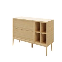 GoodHome Avela Matt Wall-Mounted 2 Shelves Storage Unit (D) 450mm (H) 600mm - thumbnail 4