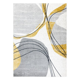 RugsX Carpet Fusion 5868 White Yellow - Lines, Modern, Abstract 280X370 Cm - thumbnail 2