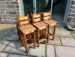 Charles Taylor Trading Charles Taylor Deluxe Alfresco Bar Stool - thumbnail 1