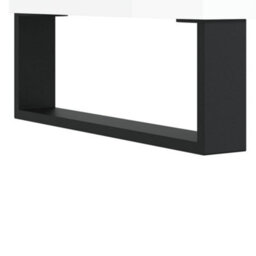 Berkfield Sturdy Tv Cabinet High Gloss White 150X30X44.5 Cm Engineered Wood - thumbnail 9
