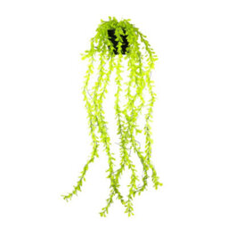 Gardenwize Solar Hanging Faux Plant In Pot With 60 Led Lights - thumbnail 2