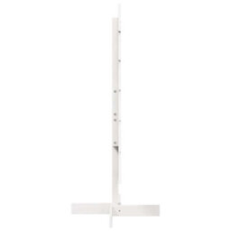Berkfield Wooden Christmas Tree For Decoration White 120 Cm Solid Wood Pine - thumbnail 4