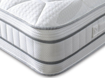Divan Base Direct Shire Solaris Pictor 1000 Pocket Sprung Mattress 2Ft6 Small Single - image 1