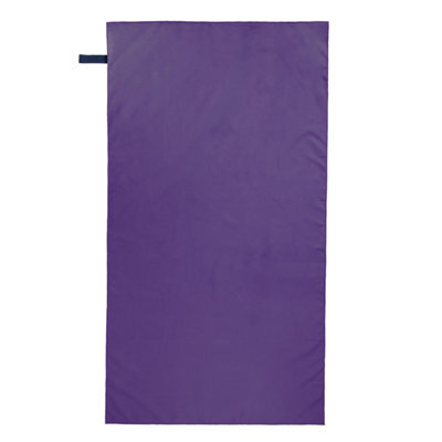 Mountain Warehouse Travel Microfibre Towel Dusky Purple (One Size)