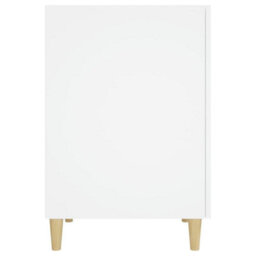 Vidaxl Desk White 140X50X75 Cm Engineered Wood - thumbnail 8