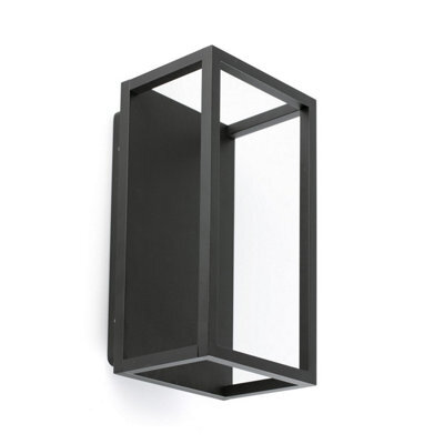 Luminosa Lighting Luminosa Kela Outdoor Wall Lantern Black 2700K Ip54 - image 1