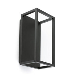 Luminosa Lighting Luminosa Kela Outdoor Wall Lantern Black 2700K Ip54 - thumbnail 1