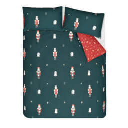 Smart Living Luxury Xmas Nutcracker Reversible Duvet Cover With Pillowcases - thumbnail 8