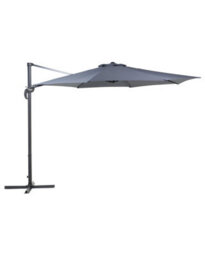 Wyld and Coco Grey Cantilever Parasol 240 Cm Octagonal - 360 Swivel, Crank Opening - thumbnail 1