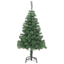 Vidaxl Christmas Tree With 300 Leds With Stand Green 180 Cm Pvc - thumbnail 5
