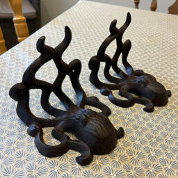 Selections Cast Iron Octopus Decorative Bookends (Set Of 4) - thumbnail 6