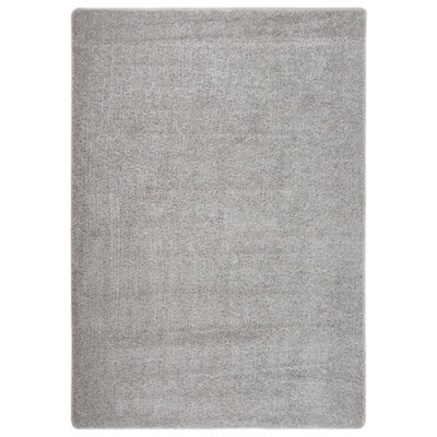 Walplus Shaggy Rug Light Grey 160X230 Cm Anti Slip - image 1
