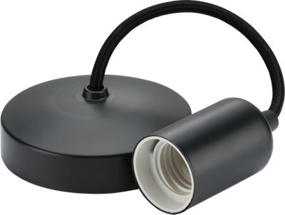 "Knightsbridge 8270At 6"" Contemporary Pendant Set In An Anthracite Finish" - image 1