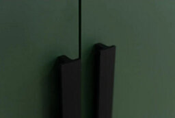 Arte Genua 4-Door Wardrobe - Bottle Green With Handles, Modern Storage 210Cm - thumbnail 4