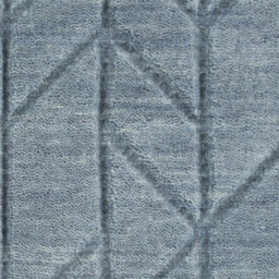 Blue Geometric Modern Wool Rug For Living Room Bedroom & Dining Room-236Cm X 297Cm - thumbnail 5