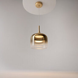 Luminosa Lighting Luminosa Spirito Modern Dome Pendant Ceiling Light Gold 3000K 1600Lm - thumbnail 2
