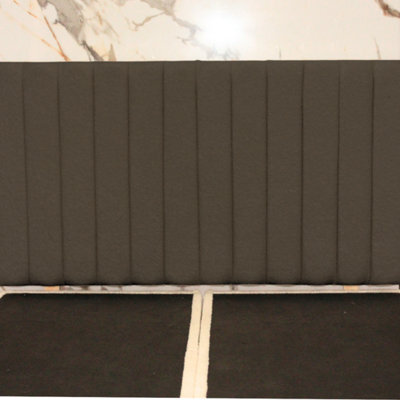 "Urban Textures - Mason Luxury 20"" High Velvet Fabric Upholstered Chesterfield Headboard - Mustard" - image 1