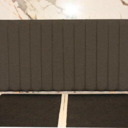 "Urban Textures - Mason Luxury 20"" High Velvet Fabric Upholstered Chesterfield Headboard - Mustard" - thumbnail 1